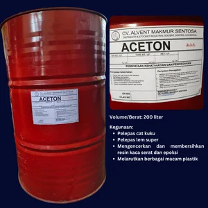 acetone aseton industri per drum netto 200 liter