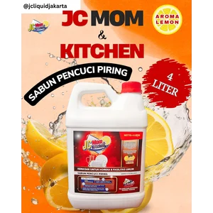 SABUN PENCUCI PIRING(BERSIH&KESAT) - JC MOM&KITCHEN 4 LITER
