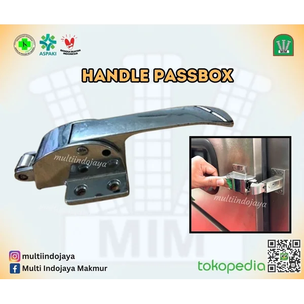 Handle Pintu Passbox  - Clean Room