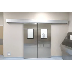 Automatic Hermetic Double Sliding Door Stainless Steel