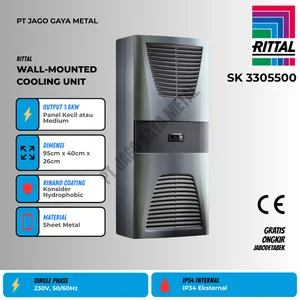 Ac Panel Rittal Wall Mounted Cooling SK 3305500