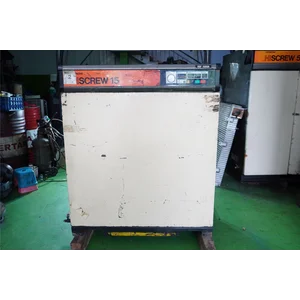 Screw Kompresor Angin Hitachi Second 15KW / 20HP 0.83 MPa