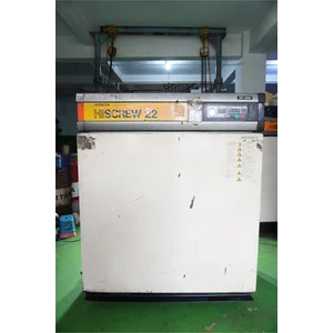 Screw Kompresor Angin Hitachi 22KW / 30HP 0.69 MPa