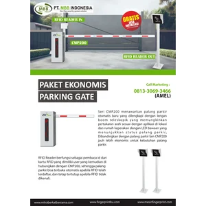 Palang Parkir Paket Ekonomis CMP 200 1 GATE - ZKTeco