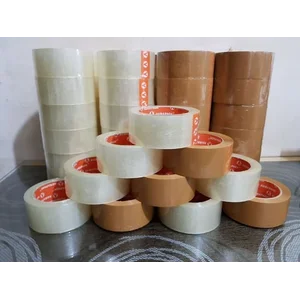 Lakban Bening Coklat 45MM x 90 YARD (2 INCH x 90 YARD) - B90 