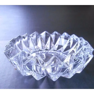 Ashtray Kaca Tebal / Asbak Beling Kaca Kristal 