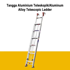 Tangga Aluminium Teleskopik – Ringkas & Aman untuk Kebutuhan