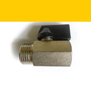 Ball valve with inner and outer thread G1/2