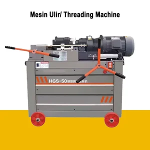 Mesin Pembuat Ulir Pipa Baja Galvanis PVC/ Mesin Threading