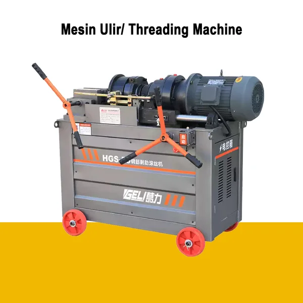 Mesin Pembuat Ulir Pipa Baja Galvanis PVC/ Mesin Threading