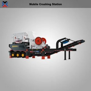 Mesin Pemecah Batu/STASIUN PENGHANCUR & PENYARING BERGERAK TIPE TRAILER (Trailer-Mounted Mobile Crushing & Screening Plant)