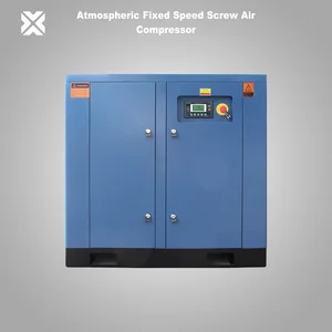 Kompresor Udara Sekrup Kecepatan Tetap Atmosferik kompresorsekrup #kompresorindustri #alattekangaransi #compressormurah  Air Compressor Dryer System