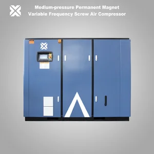 Air Compressor Dryer System/Kompresor Sekrup Magnet Permanen Frekuensi Variabel Tekanan Menengah