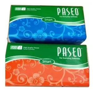 Tisu Wajah Pintar Paseo 250 Lembar