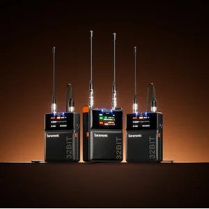 Wireless Microphone Saramonic K9 Dual-Channel Digital UHF Audio System 32 BIT Timecode Dual Displays
