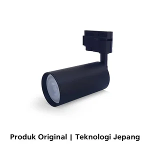 Lampu Sorot LED Spot Track Panasonic Housing Hitam 4.5W 3000K