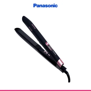 Catokan Rambut Panasonic Hair Straightener EH-HV70-K415 Ceramic Plate - Black