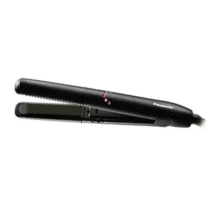 Catokan Rambut Panasonic Hair Straightener EH-HV11-K415 Ceramic Plate - Black
