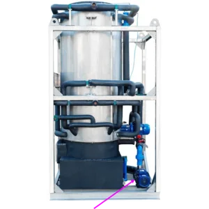 Mesin Es Tube Kristal (Tube Ice Machine) - Ammonia Kapasitas 20 Ton 