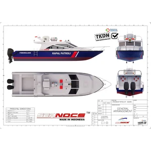Kapal Patroli Seanocs FIBERGLASS SF122200PL