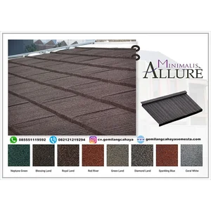 Genteng Minimalis Allure - Stone ( Genteng Metal Pasir )