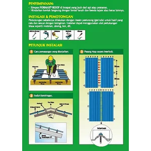 Formax Roof ( 4 Meter) - Atap UPVC