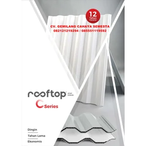 Rooftop C-Series ( 5 Meter ) / Atap UPVC Double Wall