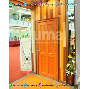 Duma Door / Pintu WPC / Tipe Router (R) Ekonomis