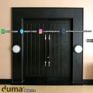 Duma Door / Pintu WPC / Tipe Router (R) - Standart