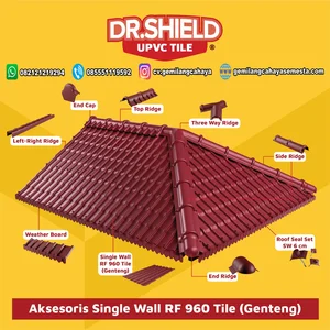 Top Ridge RF-960 TILE / Nok Atas / Wuwung / Atap UPVC - CV Gemilang ...