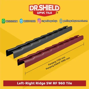 Left & Right Ridge RF-960 TILE / UPVC ROOF / Atap UPVC