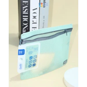 Bantex Zipper Storage Pouch A5 & Cheque Size - Handbag Pencil Case Multifungsi 8107/8108