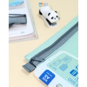 Bantex Zipper Storage Pouch A5 & Cheque Size - Handbag Pencil Case Multifungsi 8107/8108