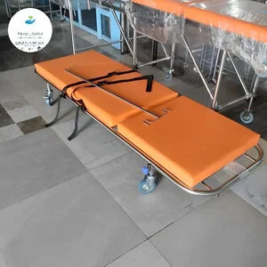  Tandu Medis Ambulans Stainless Tandu Lipat Tandu Darurat