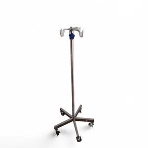 Tiang Infus Kaki 5 Stainless 