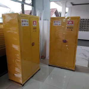 Lemari Asam Anti Api - Anti Bocor / Lemari B3 / Lemari Penyimpanan Bahan Kimia Tahan Korosi / 1090x450x1650 mm