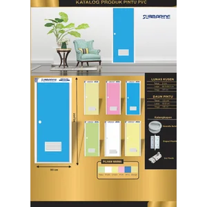 Pintu PVC Polos Merk Submarine