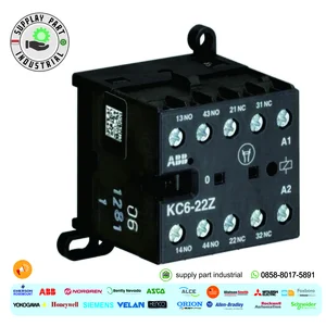 ABB KC6-22Z Mini Contactor Relay 24VDC AMCI Control Relay 