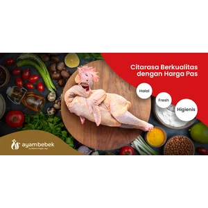 Bebek karkas ukuran 1-1.5 kg