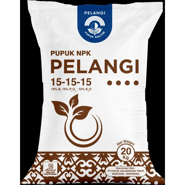 Pupuk NPK Pelangi 15 15 15 Kemasan 50kg