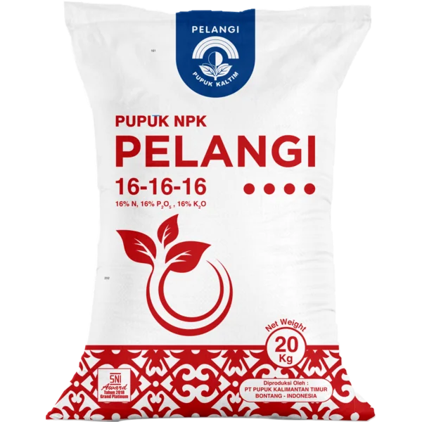 Pupuk NPK Pelangi 16 16 16 Kemasan 50kg