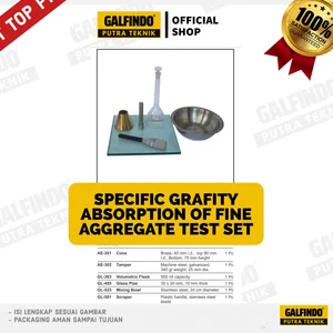 Alat Laboratorium Teknik Sipil SPECIFIC GRAFITY TEST SET