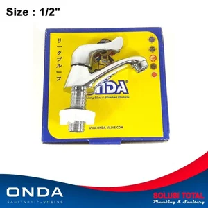 Keran Kran Air Wastafel Cuci Tangan ONDA Y 316 FA 1/2 Inch Basin Tap