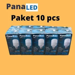 Lampu LED Putih PanaLED PREMIUM 10PCS 15 WATT