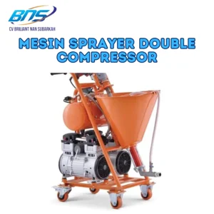 Concrete Waterproofing Admixture MESIN SPRAYER DOUBLE COMPRESSOR
