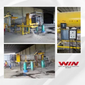 Rotary Drying Oven Tepung Tapioka