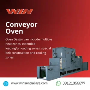 Conveyor Oven Industri Automatic Stainless Steel System