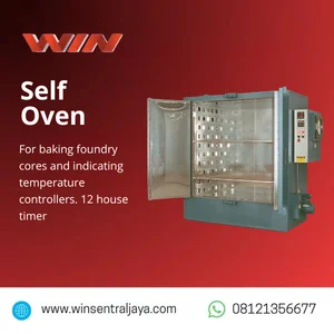 Self Oven Industri Stainless Steel Pemanas Otomatis