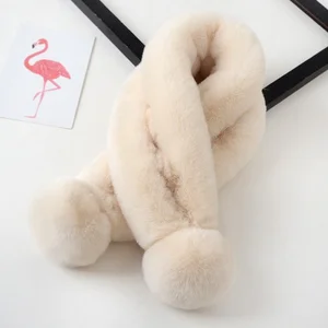 SYAL DAN SARUNG TANGAN SYAL BULU FASHION KOREA