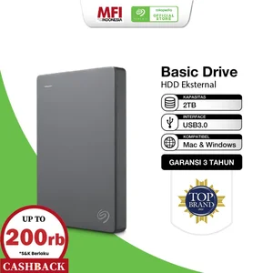 Seagate Basic Portable HDD / Hardisk Eksternal 2TB Harddisk 